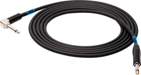 Kabel SSQ Jack 6.3mm  - Jack 6.3mm 3m czarny (SS-1441)