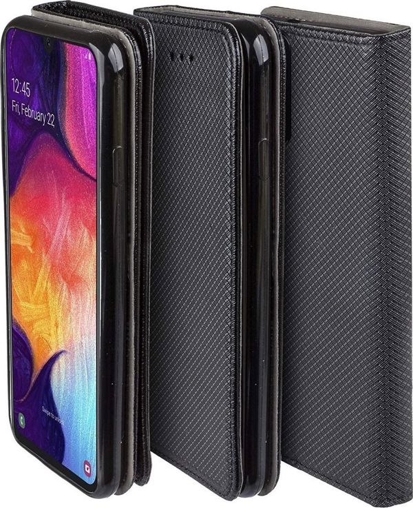 Kabura Smart Case βιβλίο για το XIAOMI Redmi Note 9 Pro/9S μαύρο