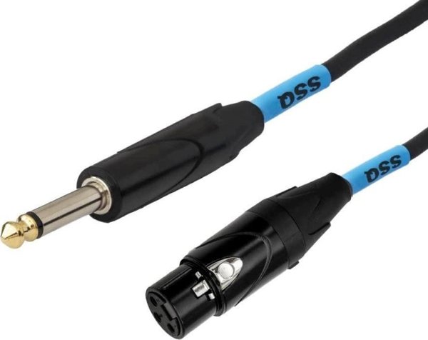 Kabel SSQ XZJM10 - Καλώδιο Jack MONO σε θηλυκό XLR 10 μέτρων