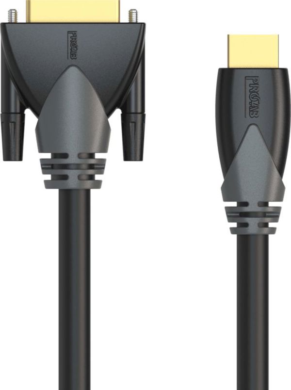 Procab Καλώδιο HDMI σε DVI-D CLV160/1.5, 1.5m, Μαύρο