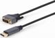Καλώδιο Gembird DisplayPort σε DVI-D, 1.8m, Μαύρο (CC-DPM-DVIM-4K-6)