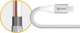 Καλώδιο USB Alogic USB-A σε USB 2.0, 3A, 480Mbps, 0.3m, Ασημί