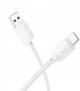Καλώδιο USB A σε USB C Hoco 3A 1 μ. Λευκό X113