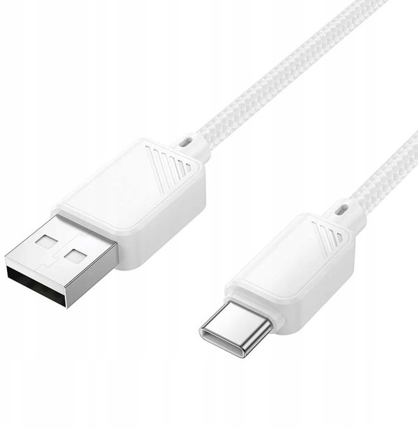 Καλώδιο USB A σε USB C Hoco 3A 1 μ. Λευκό X113