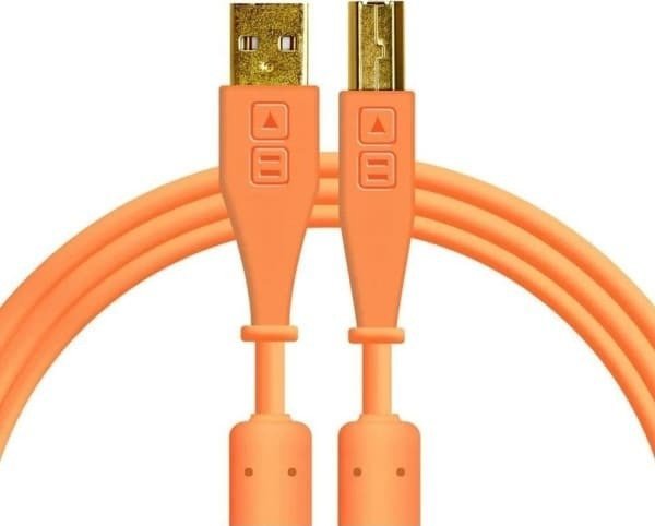 Kabel USB DJ TECHTOOLS DJ TECHTOOLS Chroma Cable USB 1.5 m prosty pomaranczowy