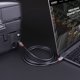 Καλώδιο USB Lindy USB-C σε USB-B Anthra Line, 3m, 5Gb/s, Μαύρο