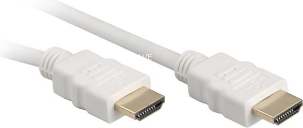 Kabel Sharkoon HDMI - HDMI 2m bialy