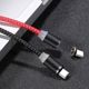 Kabel USB Usams USB-A - USB-C 1 m Czarny (63741-uniw)