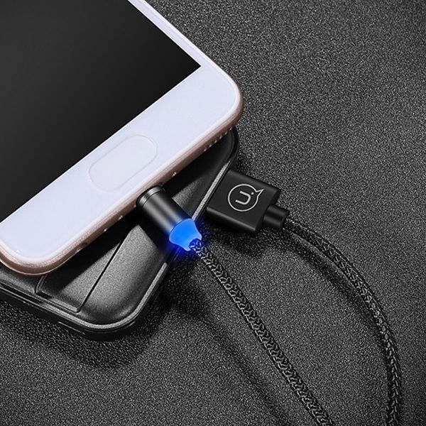 Kabel USB Usams USB-A - USB-C 1 m Czarny (63741-uniw)