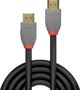 Lindy Καλώδιο HDMI 2.0 Anthra Line, Αρσενικό - Αρσενικό, Γκρι, 7.5m (36966)
