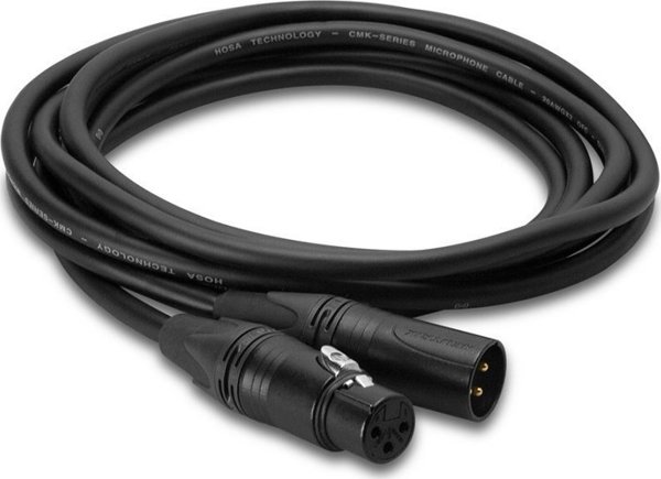 Hosa Καλώδιο XLR σε XLR CMK-015AU, 4.5m, Μαύρο