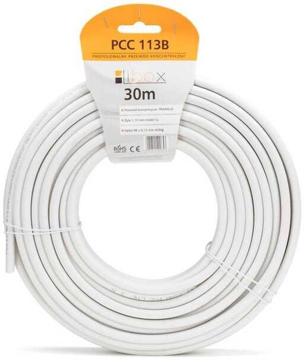 Kabel SAT Coaxial PCC113B LIBOX/30m