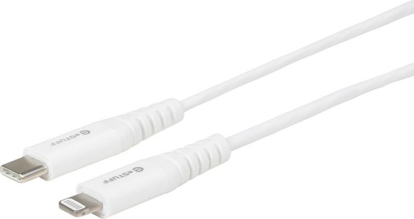 Καλώδιο eStuff USB-C σε Lightning, MFi Certified, 1m, Λευκό