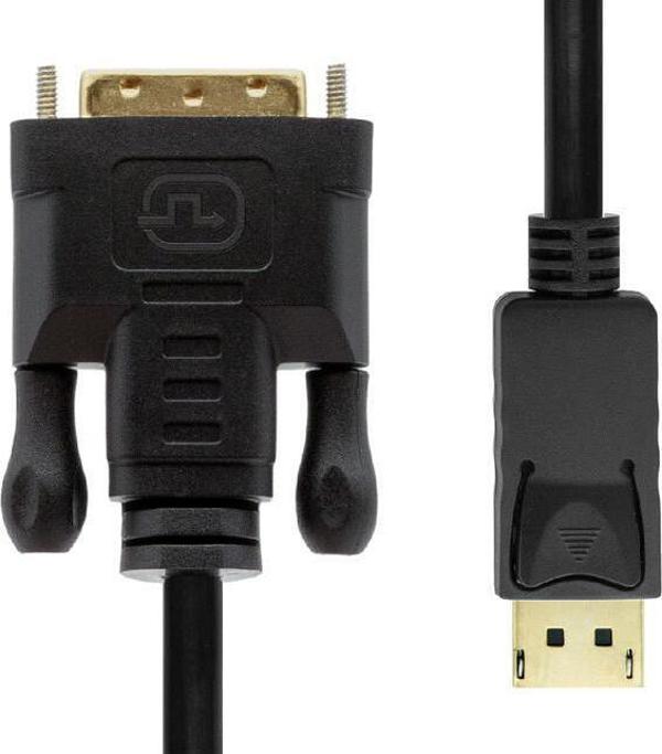 ProXtend Καλώδιο DisplayPort 1.2 σε DVI-D 24+1, 3m, Μαύρο (DP1.2-DVI241-003)