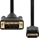 ProXtend Καλώδιο DisplayPort 1.2 σε DVI-D 24+1, 3m, Μαύρο (DP1.2-DVI241-003)
