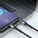3MK Hyper Cable N-Series USB-C σε USB-C, 100W, 5A, 3m, Fast Charging PD 3.0/QC 3.0, Μαύρο