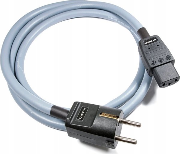 Melodika MDP10G Καλώδιο Τροφοδοσίας Schuko σε IEC C13, 3x2.5mm², 1m, Gunmetal