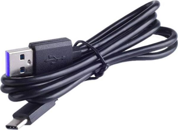 Kabel USB Aptel USB-A - USB-C 1 m Czarny (4430-uniw)