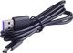 Kabel USB Aptel USB-A - USB-C 1 m Czarny (4430-uniw)