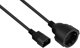 Kabelmeister SK1402-S005 καλώδιο τροφοδοσίας μαύρο 0,5 μ IEC C14 υποδοχή τροφοδοσίας τύπου F