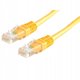 Καλώδιο UTP Cross CAT6 Κίτρινο 1m