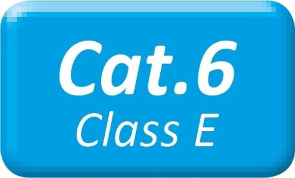 Καλώδιο UTP Cross CAT6 Κίτρινο 1m
