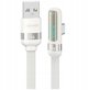 Kαλώδιο USAMS US-SJ651 66W USB-A/USB-C 1.2m λευκό