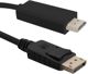 Καλώδιο Qoltec DisplayPort σε HDMI 1m Μαύρο (50440)