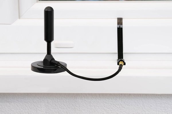 Kabel Alcasa Kabelmeister FD-S20MF kabel koncentryczny 0,227 m SMA Czarny
