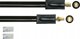 Kabel Alcasa Kabelmeister FD-S20MF kabel koncentryczny 0,227 m SMA Czarny