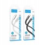 Kabel USB C do USB C Hoco 3A 60W plaski 1 m X125 czarny