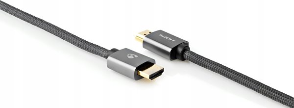 Καλώδιο HDMI Nedis CVTB34000GY30, 3m, HDMI Type A, Γκρι