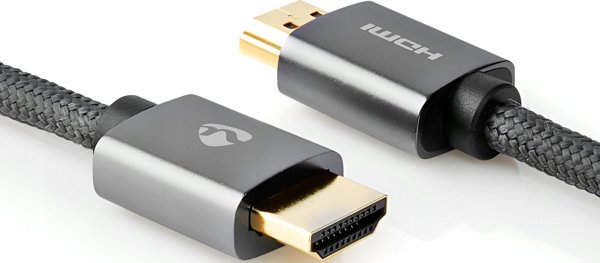 Καλώδιο HDMI Nedis CVTB34000GY30, 3m, HDMI Type A, Γκρι