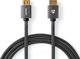 Καλώδιο HDMI Nedis CVTB34000GY30, 3m, HDMI Type A, Γκρι