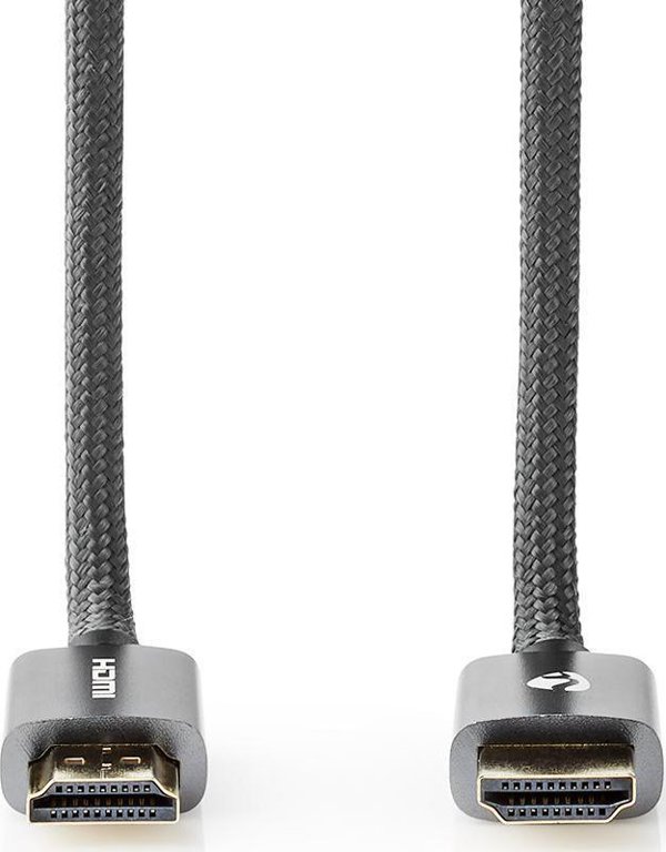 Καλώδιο HDMI Nedis CVTB34000GY30, 3m, HDMI Type A, Γκρι