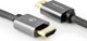 Καλώδιο HDMI Nedis CVTB34000GY30, 3m, HDMI Type A, Γκρι