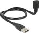 Kabel USB Delock USB-A - 0.5 m Czarny (83922)