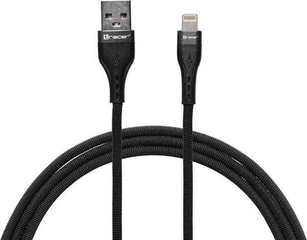 Καλώδιο Tracer USB A σε Lightning 1m Black