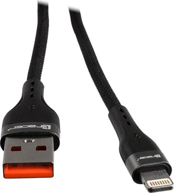 Καλώδιο Tracer USB A σε Lightning 1m Black