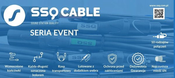 Kabel SSQ SSQ SPEAKON5 Event - kabel speakon