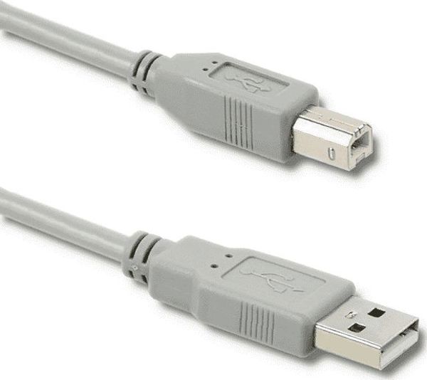 Kabel USB Qoltec USB-A - 5 m Szary (50392)