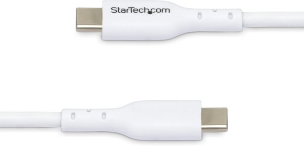 StarTech Καλώδιο USB-C σε USB-C 2m, Λευκό, 2 Τεμάχια