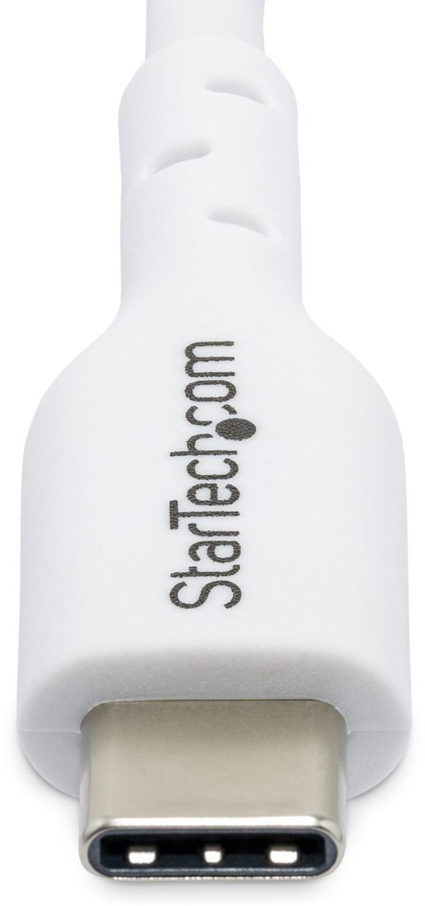 StarTech Καλώδιο USB-C σε USB-C 2m, Λευκό, 2 Τεμάχια
