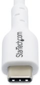 StarTech Καλώδιο USB-C σε USB-C 2m, Λευκό, 2 Τεμάχια