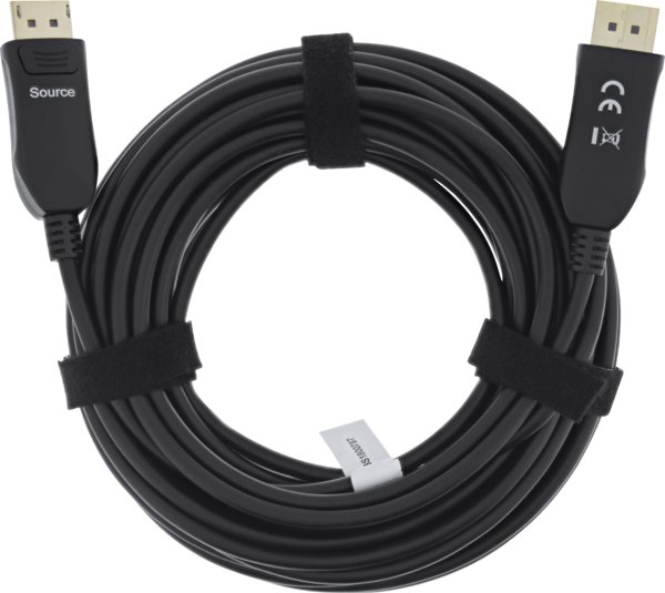 Καλώδιο InLine DisplayPort 1.4 AOC, Active, 8K/4K, Μαύρο, 10m
