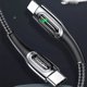 USAMS Καλώδιο USB-C σε Lightning US-SJ518, 20W PD, Smart Power-off, Πλεκτό, 1.2m, Dark Green