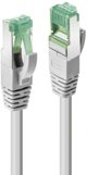 Kabel sieciowy 0,3 m kat. 6A S/FTP GRS TPE, szary