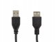 Kabel USB Accura Accura USB-A - USB-A 1.8m M/F czarny