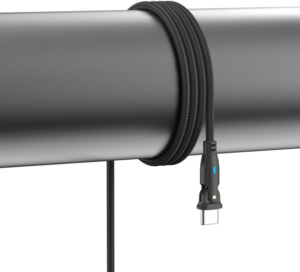 3MK Hyper Cable N-Series Καλώδιο USB-C σε USB-C 100W 1m, PD 3.0 & QC 3.0, Μαύρο