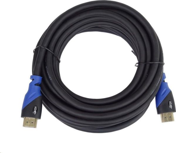 Kabel PremiumCord HDMI - HDMI 2m niebieski (kphdm2v2)
